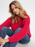 Sweter ze stójką - różowy - SINSAY - small5