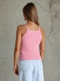 В’язаний топ - пастельний рожевий - SINSAY - small2