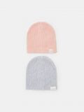 Beanies 2 pack - pastel pink - SINSAY - small1