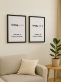Фоторамка 2 pack - чорний - SINSAY - small1