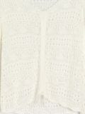 Pitsiline pluus - kreemvalge - SINSAY - small8