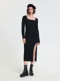 Sukienka midi - czarny - SINSAY - small2