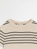 Sweter z krótkim rękawem w paski - wielobarwny - SINSAY - small11
