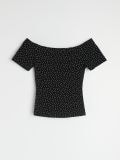 Bluza sa španskim izrezom - više boja - SINSAY - small2