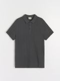 Polo majica - srednje siva - SINSAY - small3