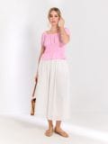 Kroogitud pluus - roosa - SINSAY - small3