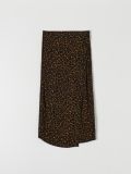 Fustă midi cu despicătură - multicolor - SINSAY - small4