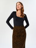 Fustă midi cu despicătură - multicolor - SINSAY - small5
