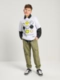 Majica kratkih rukava SmileyWorld® - bijelo - SINSAY - small8