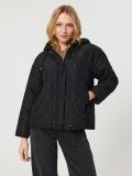 Geacă cu glugă - negru - SINSAY - small2