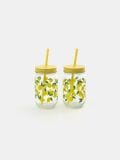 Taaskasutatav kõrrega tops 2 pack - kollane - SINSAY - small3