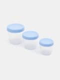 Контейнер для їжі 3 pack - light blue - SINSAY - small1