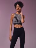 Legginsy GYM HARD - czarny - SINSAY - small2