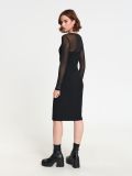 Rochie midi - negru - SINSAY - small5