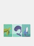 Notebook 3 pack - turquoise - SINSAY - small2