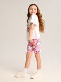Pantaloni scurți Hello Kitty - roz-aprins - SINSAY - small1