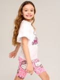 Pantaloni scurți Hello Kitty - roz-aprins - SINSAY - small4