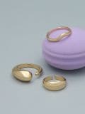 Δαχτυλίδι 3 pack - χρυσο - SINSAY - small1