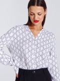 Srajca iz viskoze - bela - SINSAY - small2