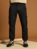 Штани tapered fit - чорний - SINSAY - small4