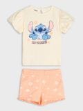 Трикотажний комплект Stitch - кремовий - SINSAY - small1