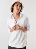 Vestă - crem - SINSAY - small2