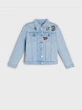 Kurtka jeansowa - niebieski - SINSAY - small4