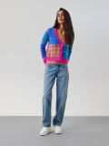 Gemusterte Strickjacke - Mehrfarbig - SINSAY - small1