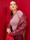 Bodi z dolgimi rokavi - lila - SINSAY - small3
