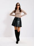 Pamučna bluza sa dugim rukavima - BEŽ - SINSAY - small5