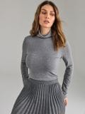 Водолазка basic - сірий - SINSAY - small4