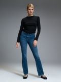 Bluza s naborima - crno - SINSAY - small4