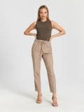 Rebrasti top - smeđa - SINSAY - small5