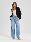 Top s tankimi naramnicami - bela - SINSAY - small3