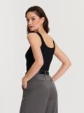 Top u stilu negližea - crno - SINSAY - small3