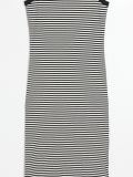 Sukienka midi w prążek z rozcięciem - wielobarwny - SINSAY - small9