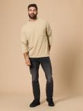 Pulover - bež - SINSAY - small3
