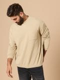 Pulover - bež - SINSAY - small1