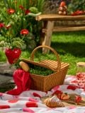 Košara za piknik - BEŽ - SINSAY - small1
