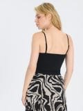 Top s tankim naramenicama - crno - SINSAY - small4