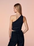 Top asymetryczny - czarny - SINSAY - small4