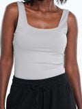 Body na naramenice - sivo - SINSAY - small2
