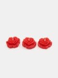 Σετ με 3 κεριά Chocolate Rose - κοκκινο - SINSAY - small3