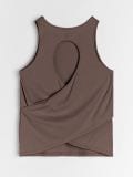 LADIES` TOP - smeđe - SINSAY - small4