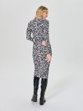 Μίντι φόρεμα με animal print - πολυχρωμο - SINSAY - small2