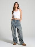 LADIES` BLOUSE - λευκο - SINSAY - small4