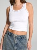 LADIES` BLOUSE - λευκο - SINSAY - small3
