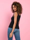 Rebrasti crop top - crno - SINSAY - small6