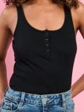 Rebrasti crop top - crno - SINSAY - small2