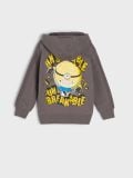 Dukserica Minions - sivo - SINSAY - small2